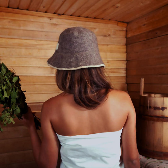 Sauna Hats - Why People Wear a Hat Made of Wool Felt - Secret Saunas