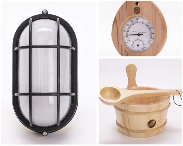 Sauna Accessories you need for your Personal Home Sauna — Sauna Kit Company