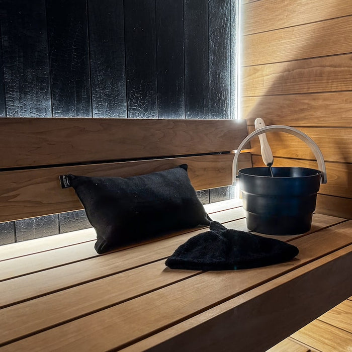 Prosaunas Sauna Wood, Thermo-Aspen Nickel Gap Wall Cladding, 1"x4" | WOOD665