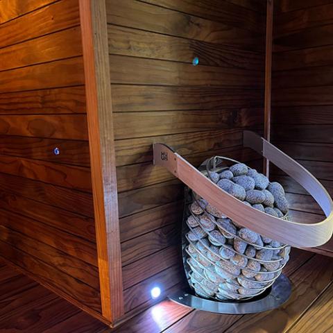 Prosaunas Sauna Wood, Thermo-Radiata Pine Nickel Gap Wall Cladding, 1"x4" | WOOD667