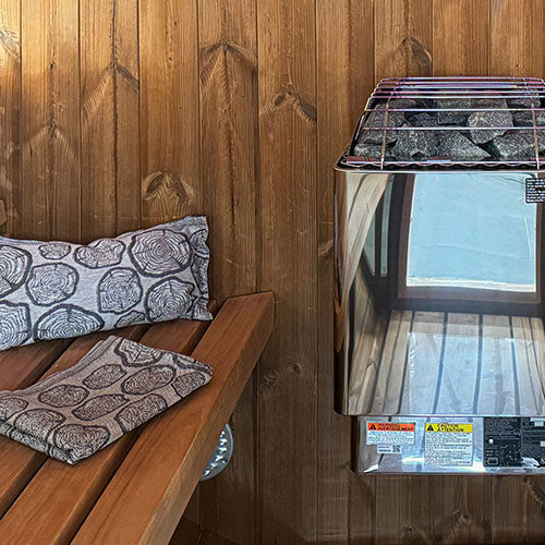 Prosaunas Sauna Wood, Thermo-Spruce Medium Gap Wall Cladding, 1"x4" | WOOD668