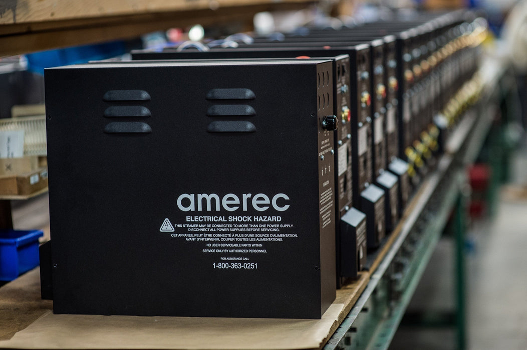 Amerec AK18 - 18KW Steam Generator 500 – 700 Cubic Ft (2 - 9KW Generators)