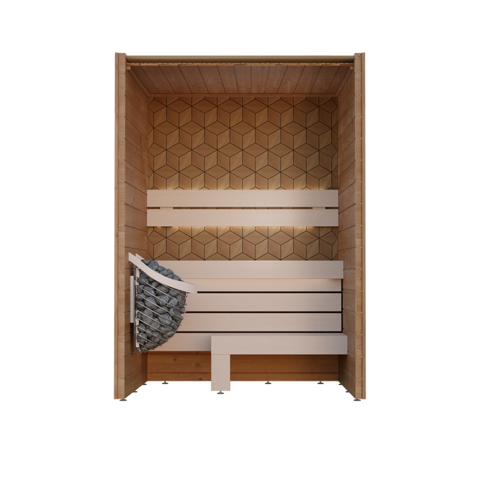 Leil Como 150 2-Person Indoor Sauna Kit