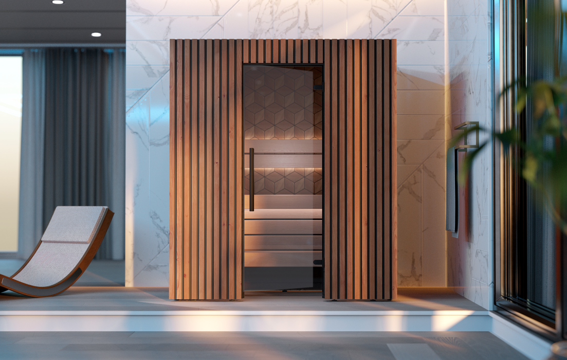 Leil Como 3-180 3-Person Indoor Sauna Kit