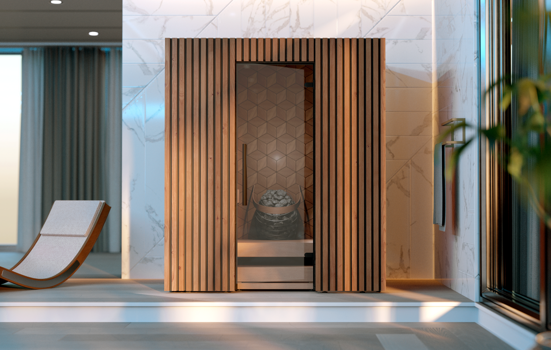 Leil Como 4-180 4-Person Indoor Sauna Kit