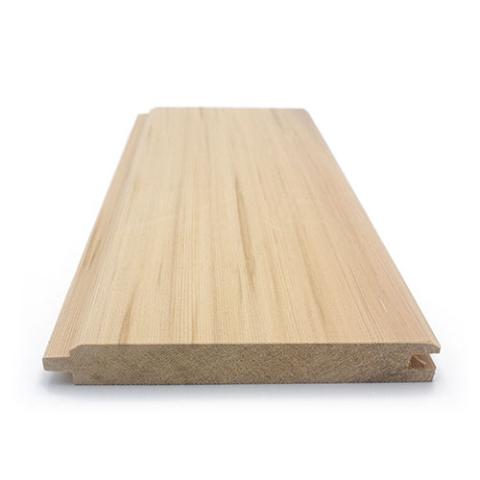 Prosaunas Sauna Wood, Vertical Grain, Clear Grade A+ Cedar 1"x6" V-Gap Wall Cladding