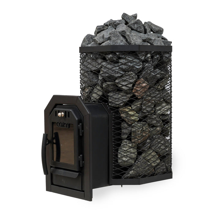 Cozy Heat 12kW Thru-Wall Wood Burning Sauna Stove