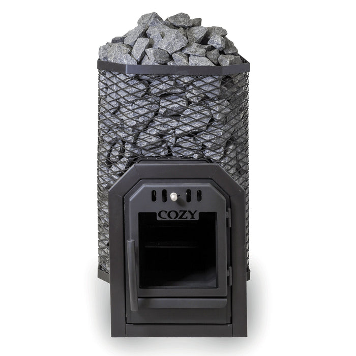 Cozy Heat 18kW Thru-Wall Wood Burning Sauna Stove