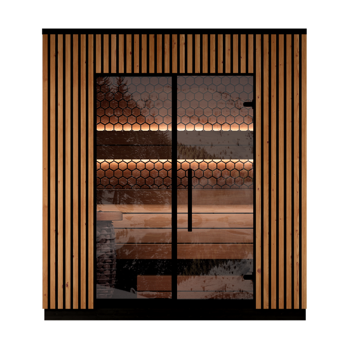 Leil Viva 210 3-Person Outdoor Sauna Kit