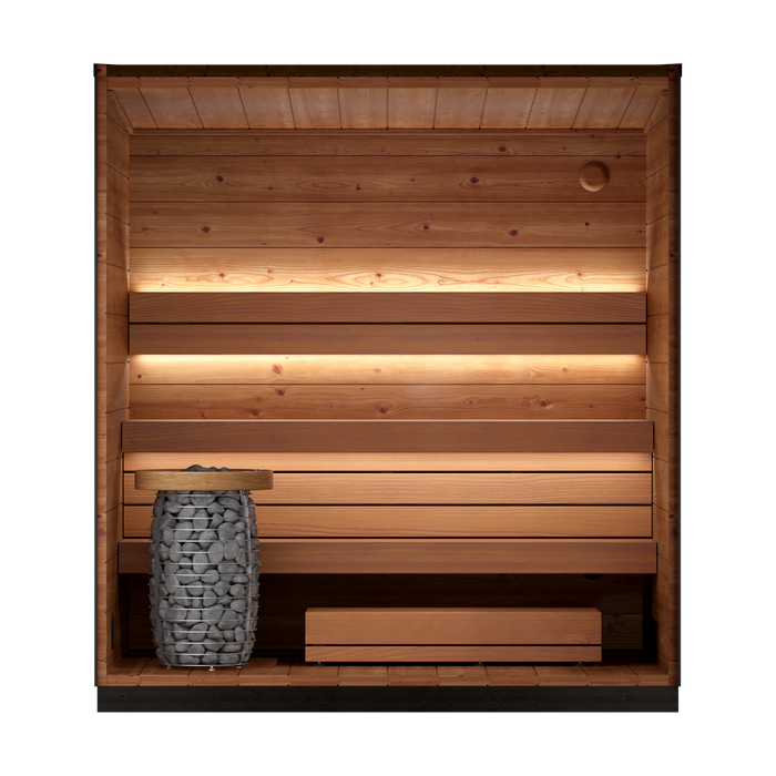 Leil Viva 210 3-Person Outdoor Sauna Kit