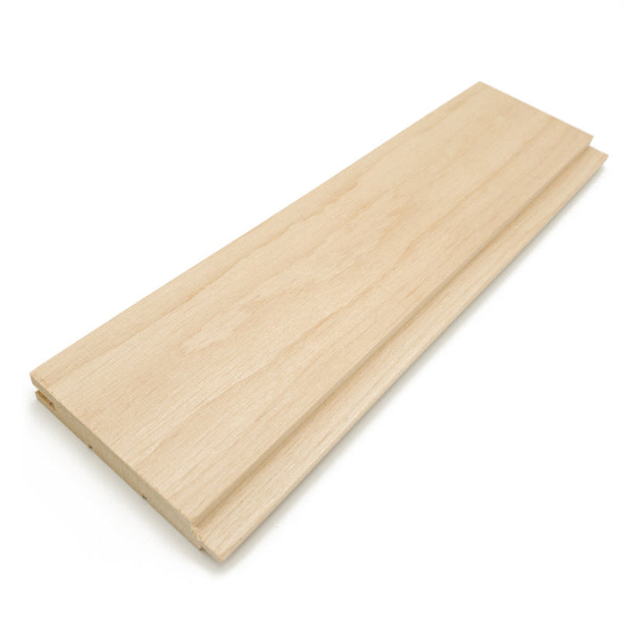 Prosaunas Sauna Wood, Alder Nickel Gap Wall Cladding, 1"x4" | WOOD661