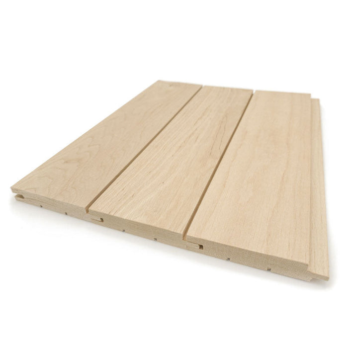 Prosaunas Sauna Wood, Alder Nickel Gap Wall Cladding, 1"x4" | WOOD661