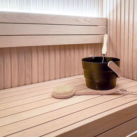 Prosaunas Sauna Wood, Alder 2"x2" Right Angle Molding | WOOD681