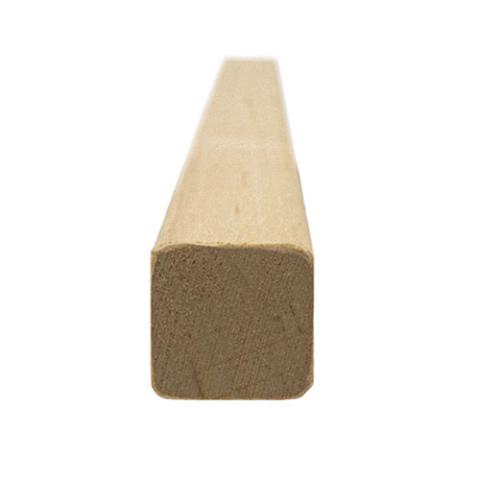 Prosaunas Sauna Wood, Alder 1"x1" Square Molding |  WOOD680