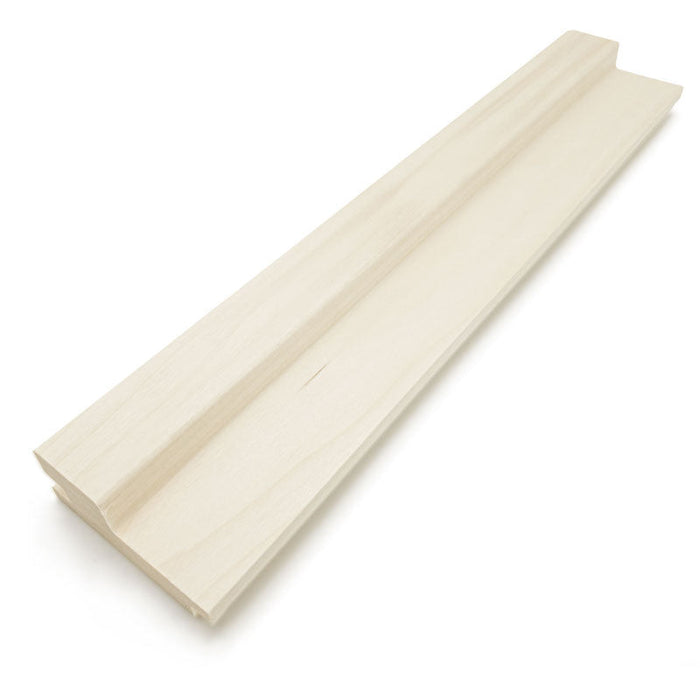 Prosaunas Sauna Wood, Aspen Large Gap Wall Cladding, 1"x3" | WOOD660