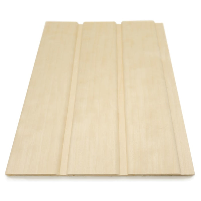 Prosaunas Sauna Wood, Aspen Medium Gap Wall Cladding, 1"x4" | WOOD658