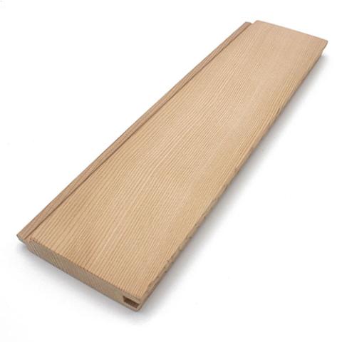 Prosaunas Sauna Wood, Vertical Grain, Clear Grade A+ Cedar 1"x4" Nickel Gap Wall Cladding