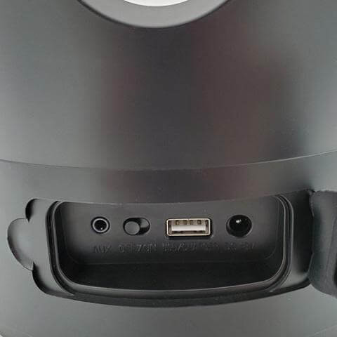 SaunaLife SaunaZone Bluetooth Speaker, Sauna Bucket, with Lights