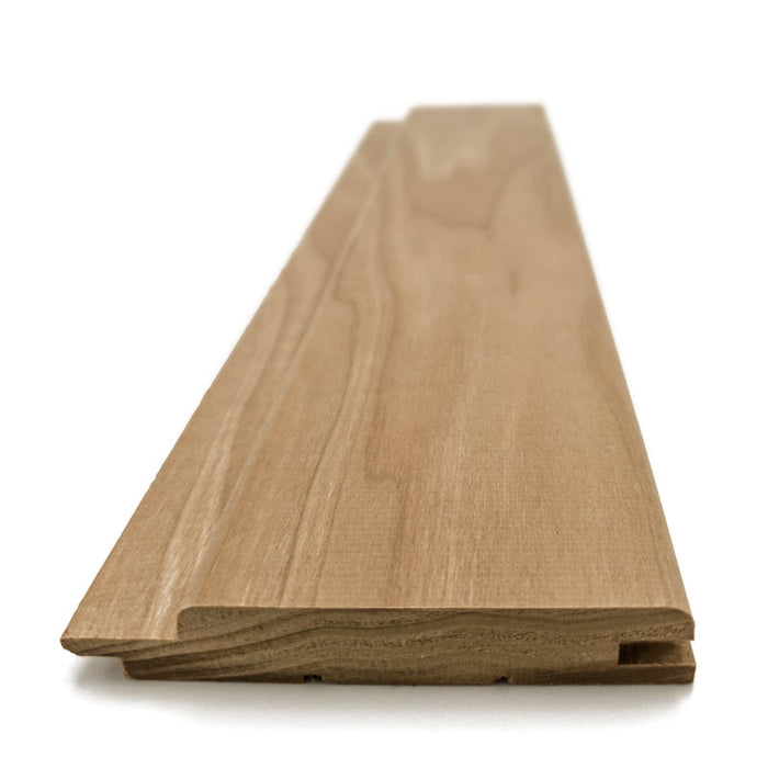 Prosaunas Sauna Wood, Thermo-Aspen Medium Gap Wall Cladding, 1"x4" | WOOD664