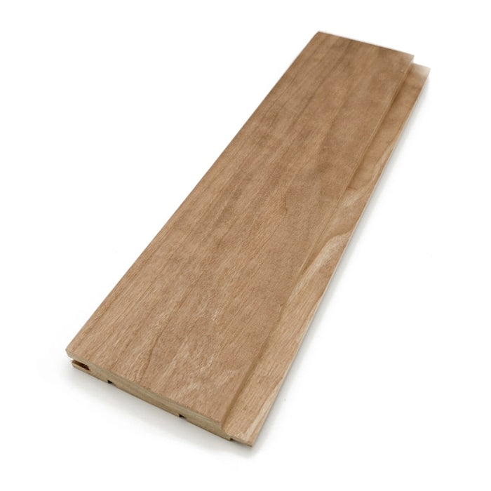 Prosaunas Sauna Wood, Thermo-Aspen Nickel Gap Wall Cladding, 1"x4" | WOOD665