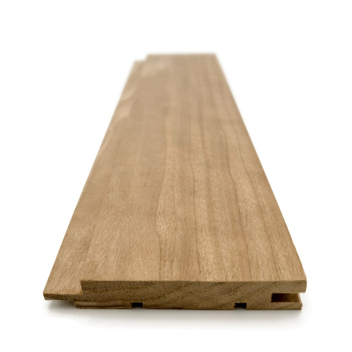Prosaunas Sauna Wood, Thermo-Aspen Nickel Gap Wall Cladding, 1"x4" | WOOD665