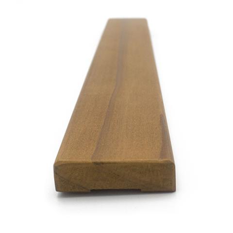 Prosaunas Sauna Wood, Thermo-Radiata Pine 1"x2" Molding | WOOD682
