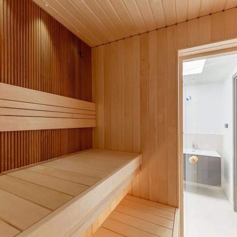 Prosaunas Sauna Wood, Aspen 1"x2" Molding | WOOD674