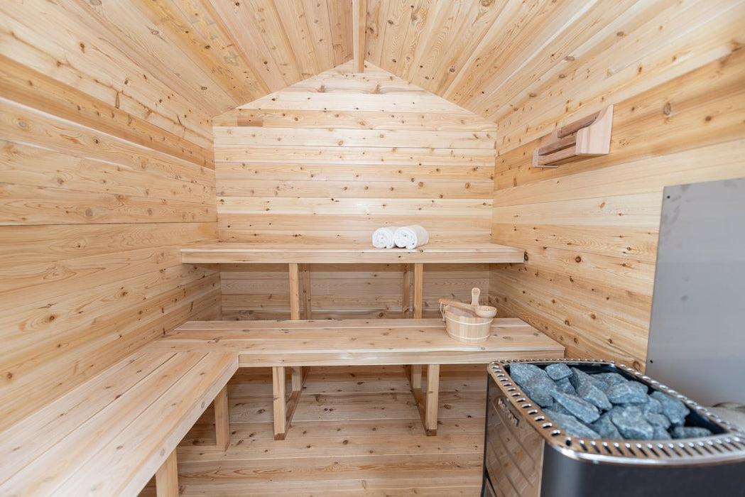 Dundalk Leisure Canadian Timber Georgian Cabin Sauna CTC88W - Secret Saunas