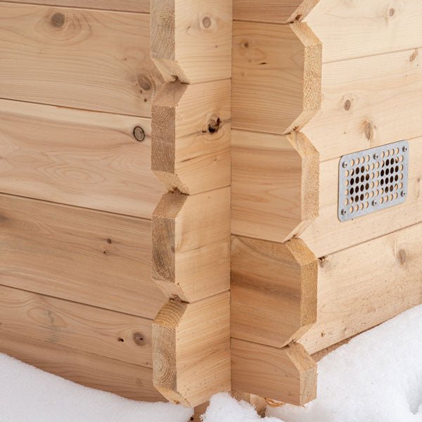 Dundalk Leisure Canadian Timber Granby Cabin Sauna CTC66W - Secret Saunas