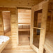 Dundalk Leisure Craft Canadian Timber Georgian Outdoor Cabin Sauna with Changeroom - Secret Saunas