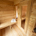 Dundalk Leisure Craft Canadian Timber Georgian Outdoor Cabin Sauna with Changeroom - Secret Saunas
