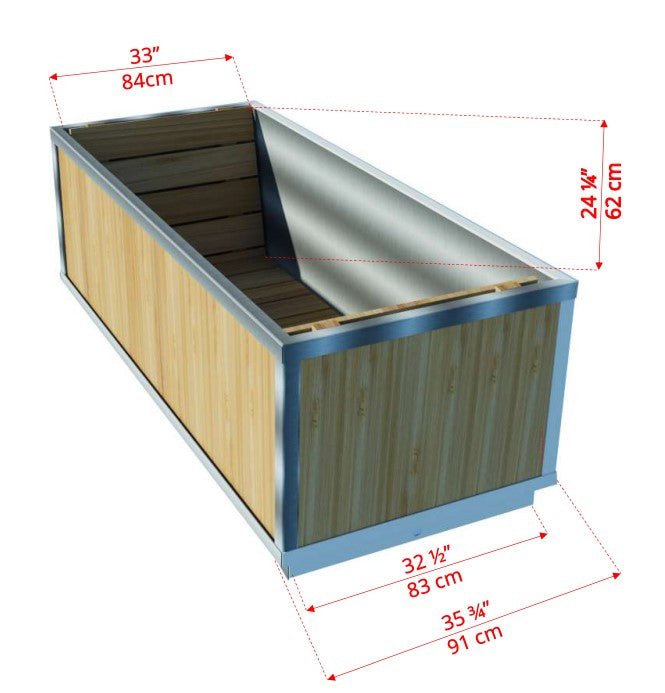 Dundalk Leisure Craft The Starlight Wood Burning Hot Tub - Secret Saunas