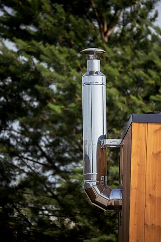 HUUM Thru-Wall Chimney Kit - Secret Saunas