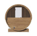 SaunaLife Ergo E6W Barrel Sauna with Window - Secret Saunas