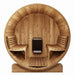 SaunaLife Ergo E7G Barrel Sauna with Glass Front - Secret Saunas