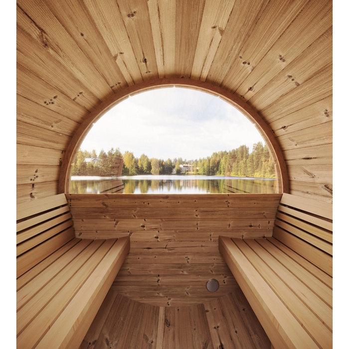 SaunaLife Model E7W Sauna Barrel-Window - Secret Saunas