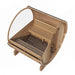 SaunaLife Model E7W Sauna Barrel-Window - Secret Saunas