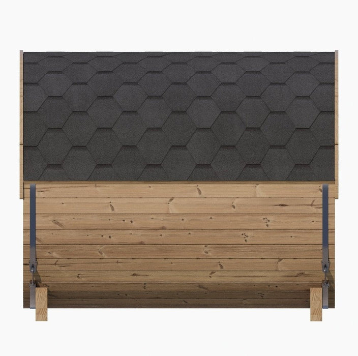 SaunaLife Model E8W Sauna Barrel with back Window - Secret Saunas