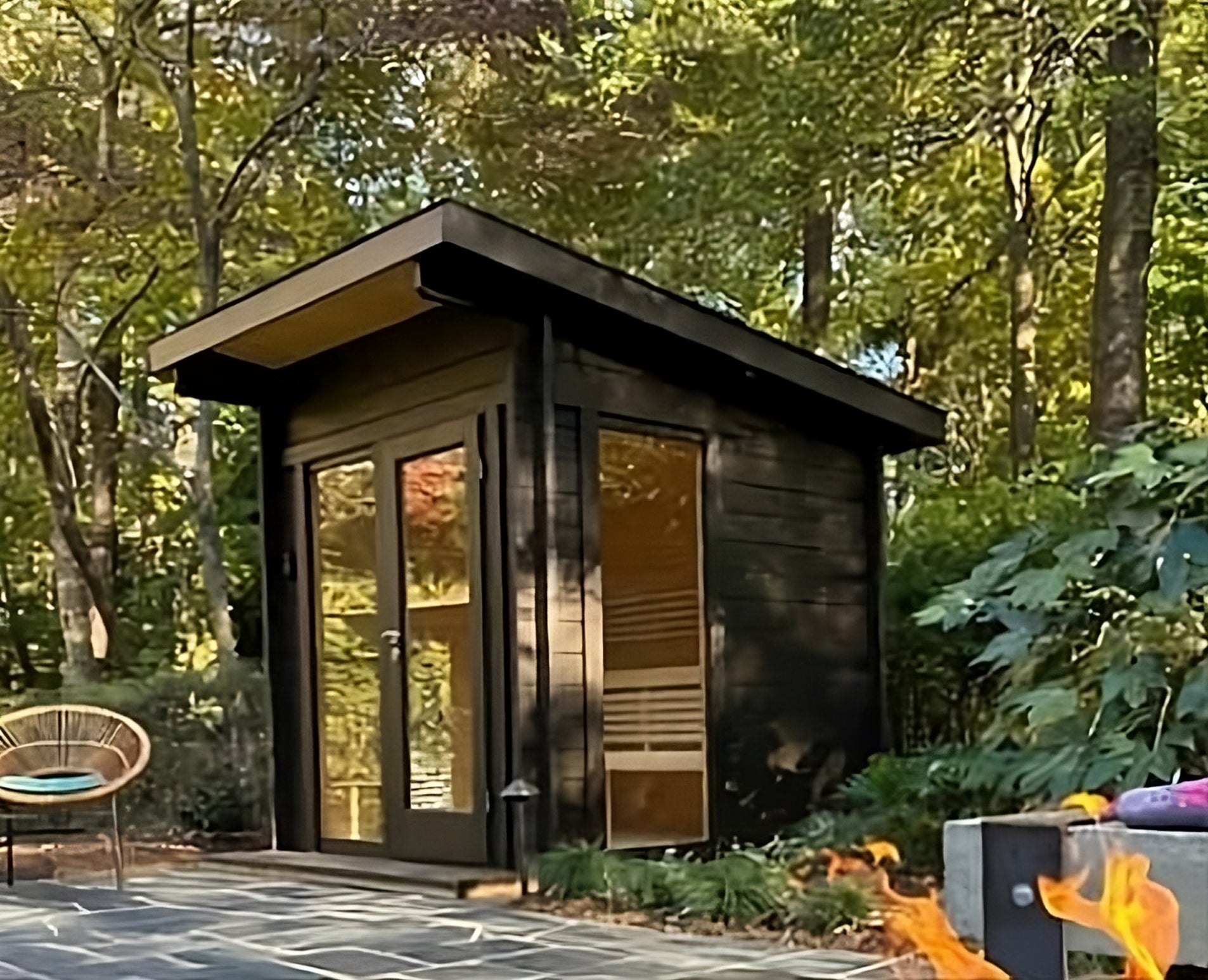 SaunaLife Model G4 Outdoor Home Sauna Kit — Sauna Kit Company