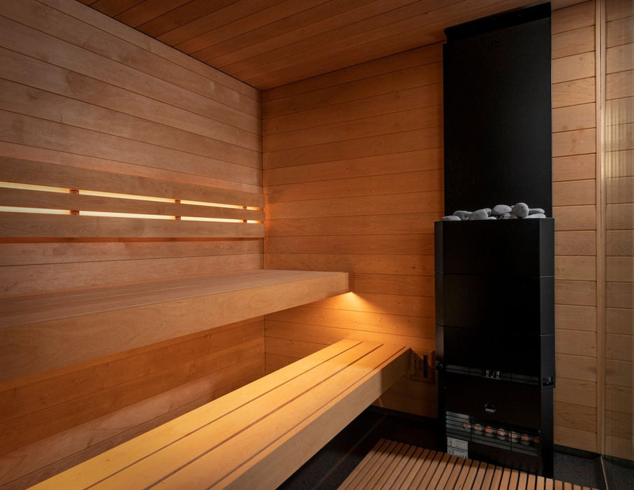 SaunaLife Model G6 Pre-Assembled Outdoor Home Sauna - Secret Saunas