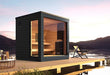 SaunaLife Model G6 Pre-Assembled Outdoor Home Sauna - Secret Saunas