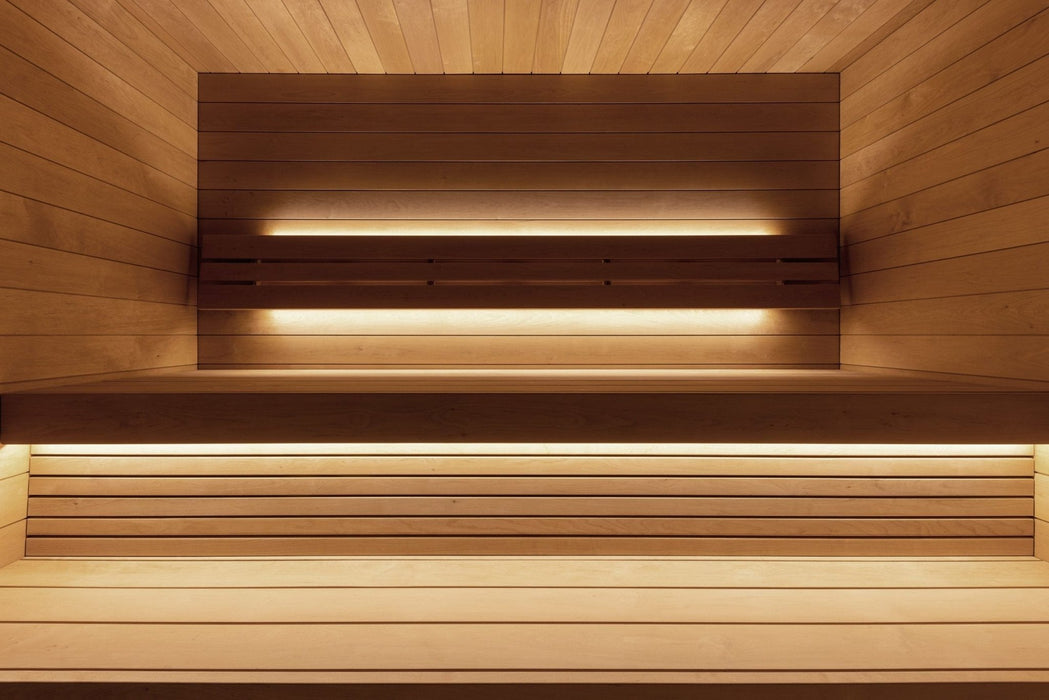 SaunaLife Model G7S Pre-Assembled Outdoor Home Sauna - Secret Saunas