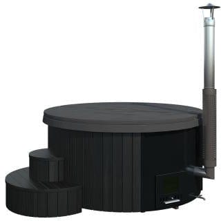 SaunaLife Model S4 - 6 Person Wood Burning Hot Tub - Secret Saunas