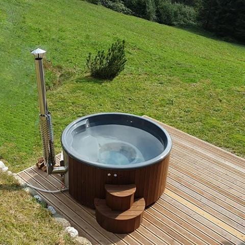 SaunaLife Model S4N Wood-Fired Hot Tub Soak-Series Home Wood-Burning Hot Tub, Up to 6 Persons-SL-MODELS4N - Secret Saunas