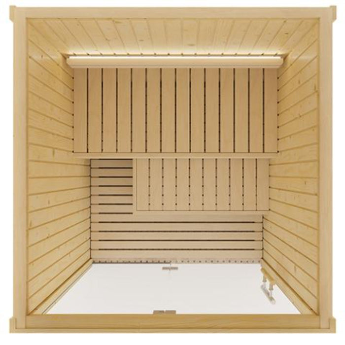 SaunaLife Model X2 - 2 Person Indoor Traditional Sauna - Secret Saunas