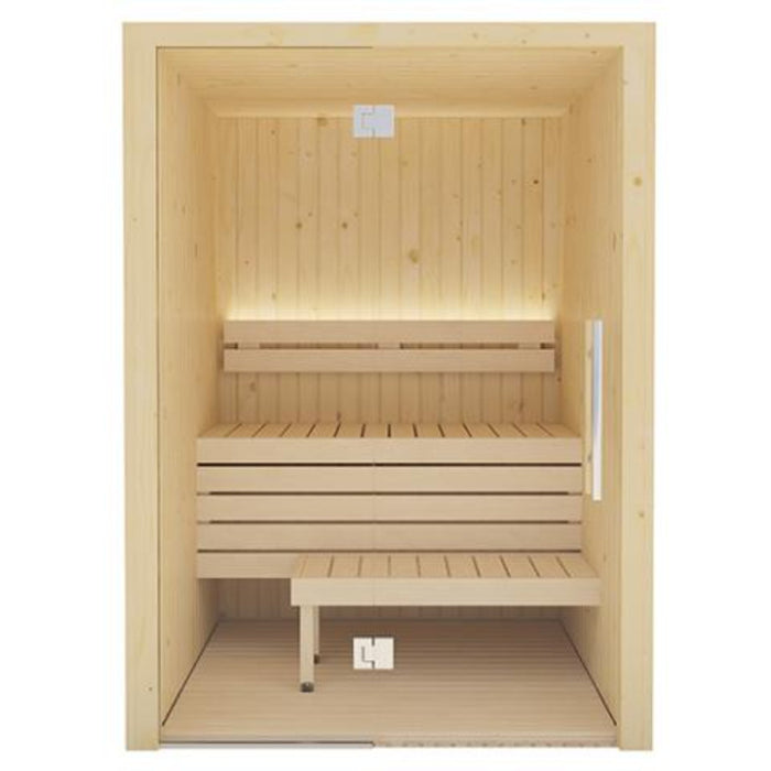 SaunaLife Model X2 - 2 Person Indoor Traditional Sauna - Secret Saunas