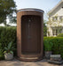 SaunaLife Outdoor Shower Model R3 | Rain Series Barrel Shower - Secret Saunas