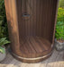 SaunaLife Outdoor Shower Model R3 | Rain Series Barrel Shower - Secret Saunas