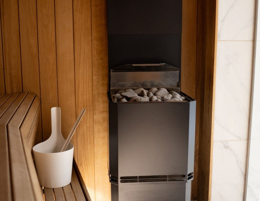 Saunum L AIR 15 Sauna Heater Black - Secret Saunas