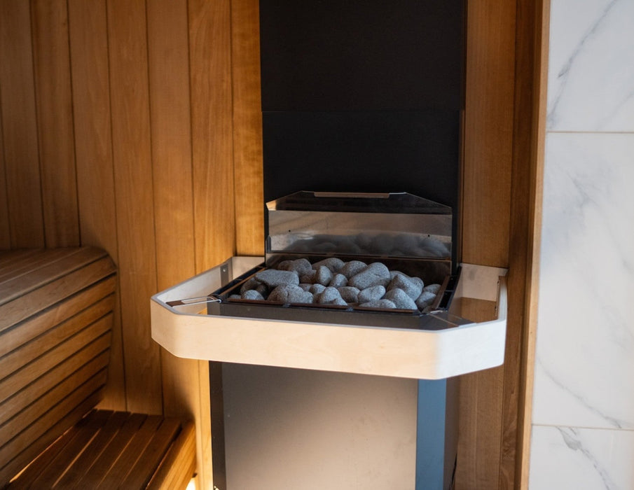 Saunum L AIR 15 Sauna Heater Black - Secret Saunas